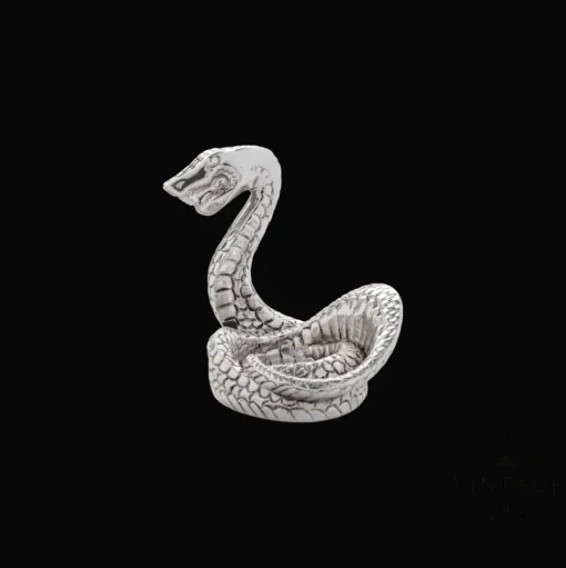 Vintage Silvered Snake