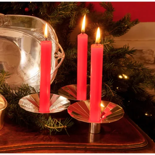 Vintage Silvered Votive