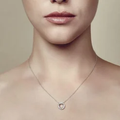 White Gold & Diamond Necklace