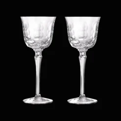 White Wine Crystal Glasses - Set of 2